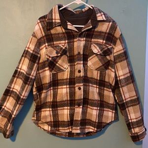 Vintage Men’s insulated flannel jacket